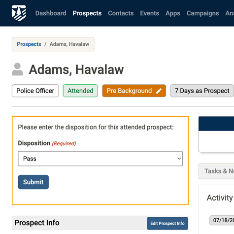 Comprehensive Hiring Event Management