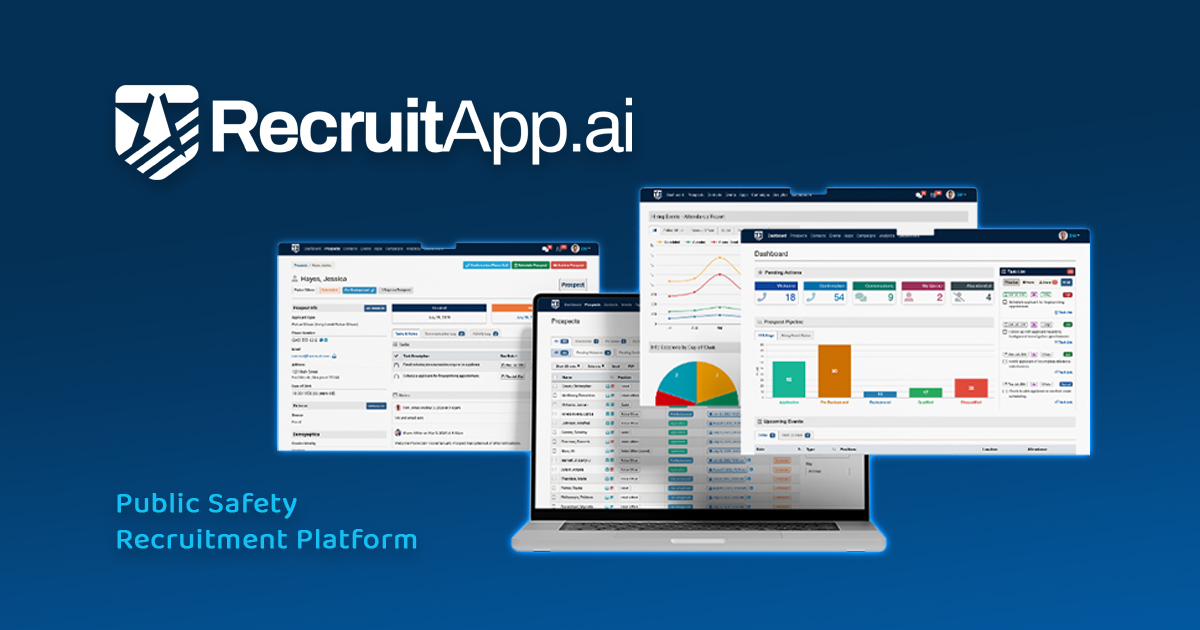 RecruitApp.ai — Recruiting software built for public safety