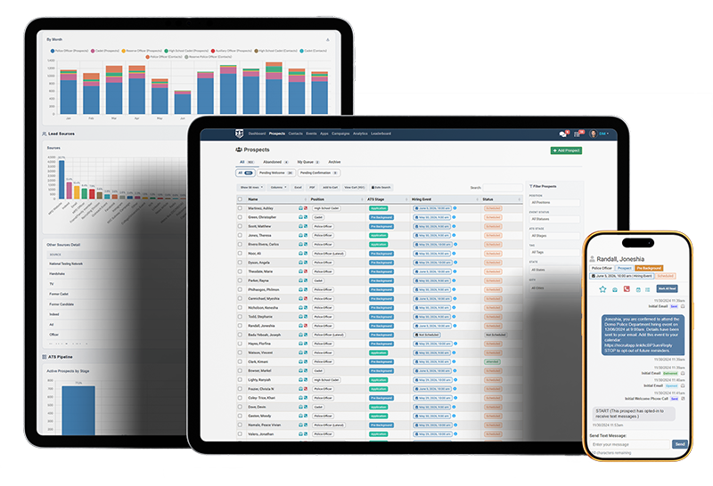 RecruitApp.ai Mobile Responsive